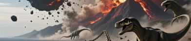 恐龙灭绝真相揭秘：小行星撞击只是冰山一角？