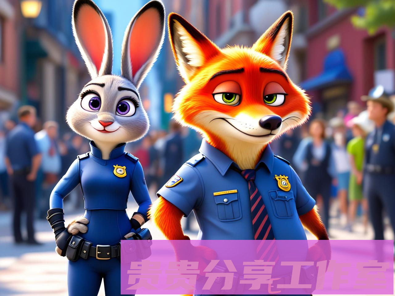 《疯狂动物城2：暗潮汹涌》2025年震撼来袭！朱迪尼克携全新科技震撼回归