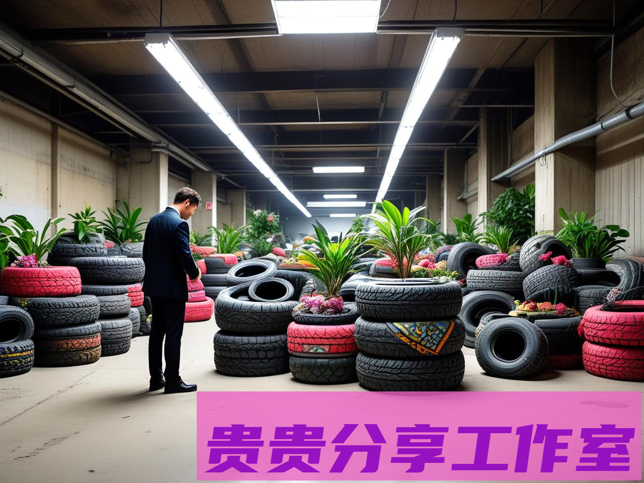 废旧轮胎变废为宝：你不知道的暴利生意经