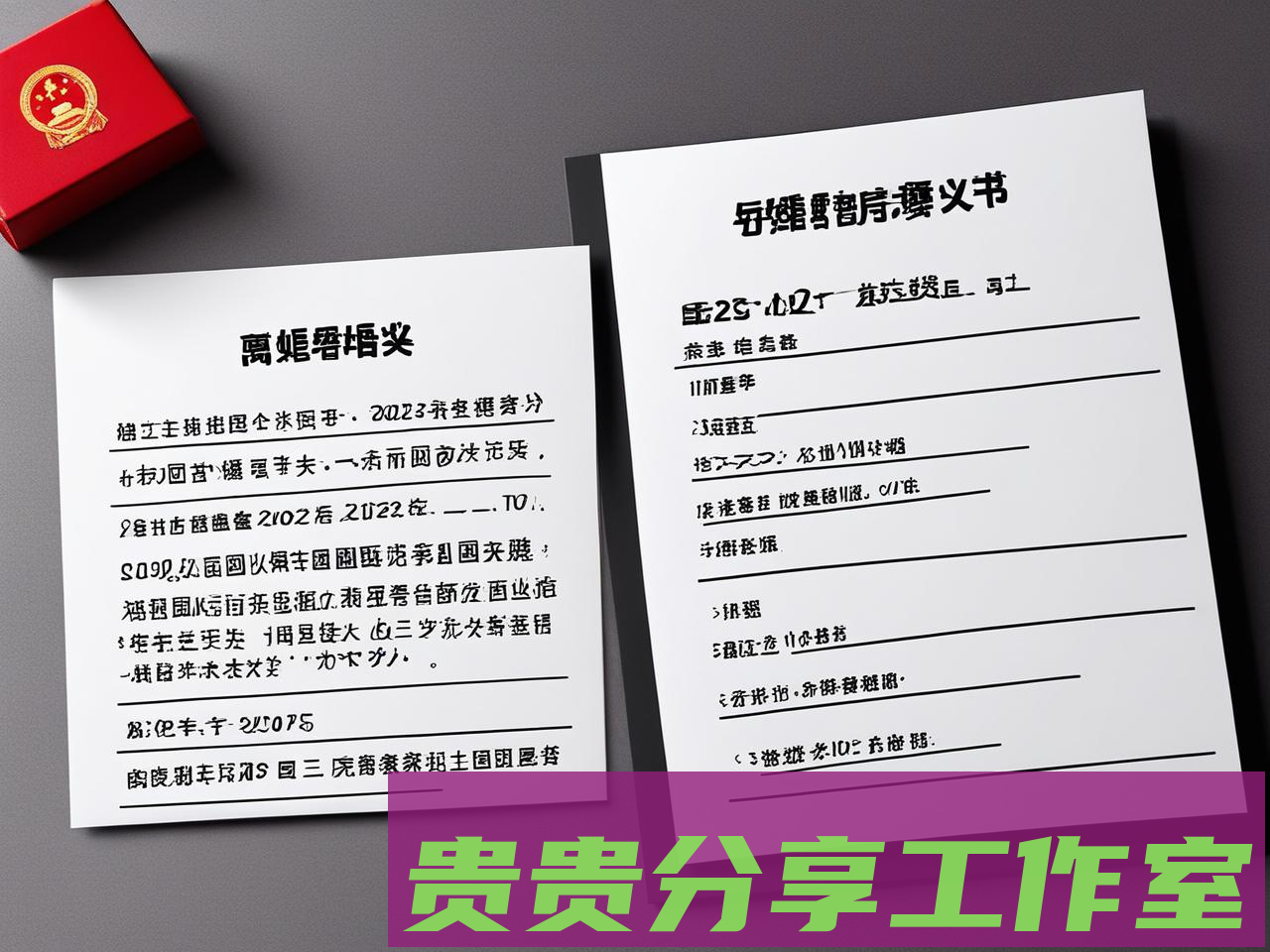2025年最新离婚协议书标准模板（律师推荐版）